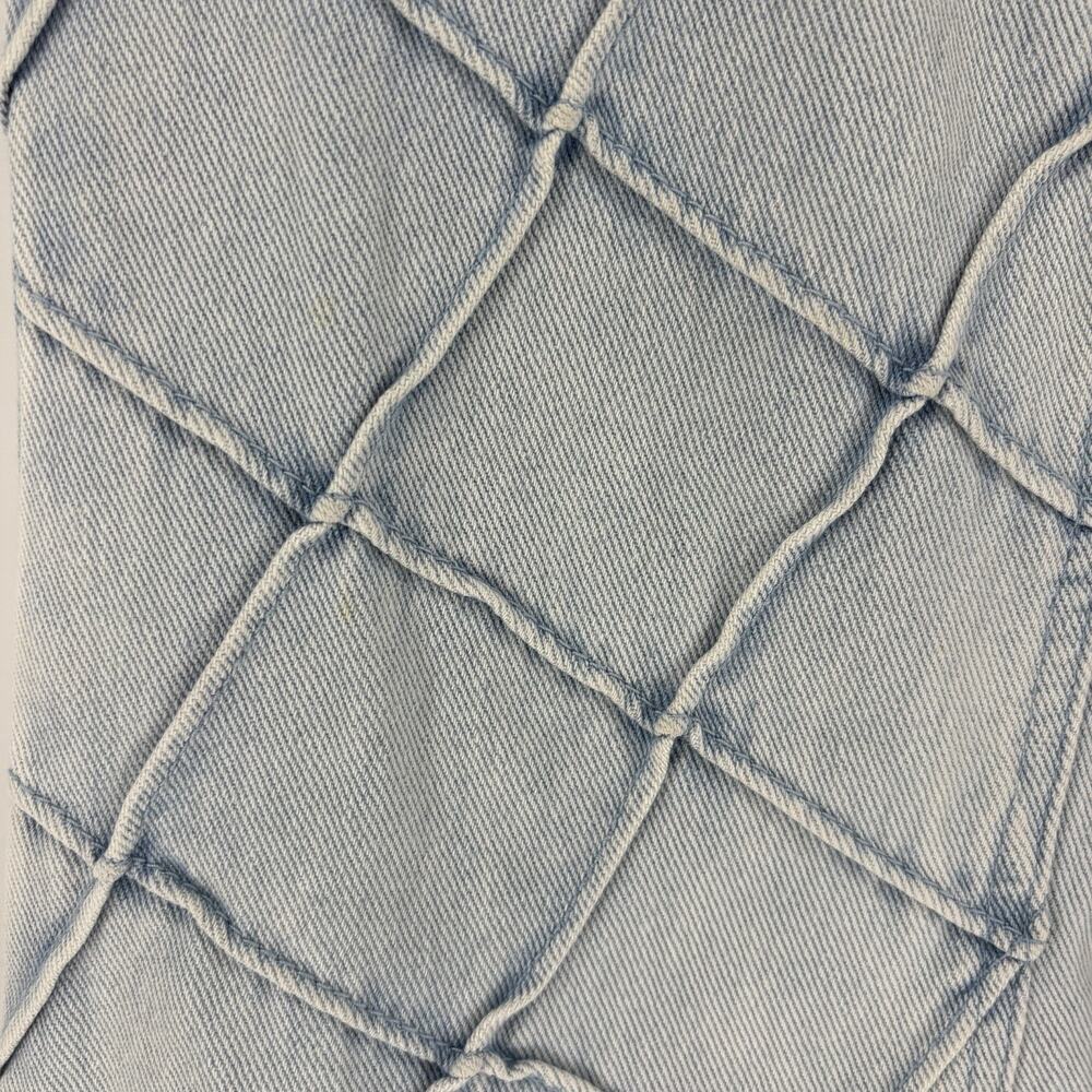 PacSun Women’s Light Blue Pintuck High Waisted Bootcut Jeans Size 27 Flare Retro - Picture 4 of 11